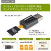 CRW-MSD83SL ���^USB2.0 microSD�A���~�J�[�h���[�_�[�E���C�^�[/�V���o�[ �i�J�o���V 70411857