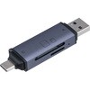 CRW-DC3SD92GY USB3�D2C&A�A���~�J�[�h���[�_�[���C�^�[/�O���[ �i�J�o���V 70412268