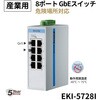 EKI-5728I-AE 非管理型・産業用イーサネットスイッチ:EKI-5700シリーズ(5/8/10/16ポート) Advantech(アドバンテック) 70433327