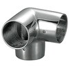 パイプジョイント三方エルボ(ステンレス製) エスコ