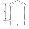 EA983FN-854 丸型保護キャップ エスコ 70507135