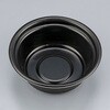 0250617020525 どんぶり容器 TNパイン17浅 黒本体 シーピー化成 シーピー化成 70772646