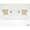 54895 カップホルダー コップホルダー 2個用 ホワイト ケーピープラテック ケーピープラテック 70779655