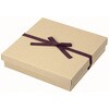 16-26 ギフト箱 ナチュラルBOX26号ヒモ付 ヤマニパッケージ ヤマニパッケージ 70802789