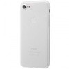 iPhone SE(第2世代)/8/7 シリコン シルキータッチ/ホワイト(半透明) レイ・アウト