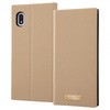 Galaxy A21/A20 耐衝撃 手帳 サイドマグネット プレート/モカ レイ・アウト