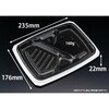 RHHS322 弁当容器 バイオ マウント 24-18-2B 白黒 リスパック リスパック 70825356