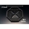 RHHP701 弁当容器 バイオ晴箱膳 八角20-1B 黒 リスパック リスパック 70827079