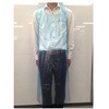 517682 使い捨てエプロン PSポリエプロン ライト ブルー パックスタイル PackStyle(パックスタイル) 70835820
