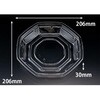PBNE051 冷麺容器 バイオ ハチメン 206B浅 リスパック リスパック 70837561
