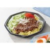 PBNE052 冷麺容器 バイオ ハチメン 206B浅 黒 リスパック リスパック 70837579