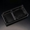 RRAI400 冷麺容器 バイオ 楽麺コンボ 26-15B 黒 リスパック リスパック 70860530