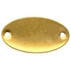 EA591HF-12 タグブランク (真鍮 楕円) エスコ 70867959