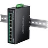 TI-PG80B 8�|�[�g �Y�Ɨp�M�K�r�b�gPoE+ DIN���[���X�C�b�` 24-56V TRENDnet 70977335