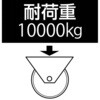 EA986KX-300 キャスター (固定金具・ナイロン車輪) エスコ 70982129