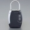 EA983ZA-46 キーボックス (可変ダイヤル式) エスコ 70985586