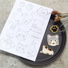 LCF-STSET1 らくちくフェルト ビーズ刺繍スターターセット 日本紐釦貿易 70988131