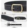 RWY1510-BK ベルト ビジネス カジュアル バイク メンズ レディース 革 牛革 おしゃれ 作業用 本革 ブラック RIDEZ(ライズ) 71005737