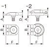 EA637JC-2 ストッパー(回転式) エスコ 71009849