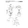 部品 コードレマルチスクリーナー GAS18V-10LPH型 BOSCH(ボッシュ)