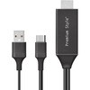 USB-Cコネクタ HDMIミラーリングケーブル PGA