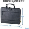BM-IBMSL2113BK Surface Laptop 4 インナーバッグ インナーケース 13.5インチ 収納ポケット 取っ手付き エレコム 71224713