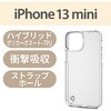 PM-A21AHVCKCR iPhone 13 mini ケース カバー ハイブリッドケース ストラップホール付 エレコム 71245783