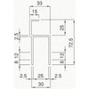 アルミブロック用コーナーポスト 水切付/KPG型 日軽金アクト