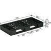 EA985P-21 パレット(PP製) エスコ 71315609