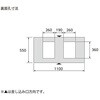 EA985P-21 パレット(PP製) エスコ 71315609