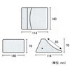 EA984SB-1 ホイールチョーク (ウレタン製) エスコ 71349595