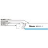 EA124DJ-122A 食品用ホース (耐熱性) エスコ 71362999