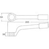 EA613GE-20 打撃メカネレンチ (オフセット型) エスコ 71366605