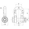 EA638ND-14 強力型シャックル エスコ 71370559