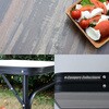BAT-2480 BDW アウトドアテーブル 折りたたみ YAMAZEN(山善) 71372756