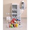 CKR-8530D(WH)+CKR-8530G(WH) キッチンラック YAMAZEN(山善) 71372790