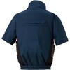 KF92650G 空調風神服 フルハーネス用エコ半袖ブルゾン(服のみ)(KF92650G) サンエス 71627556