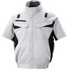 KF92650G 空調風神服 フルハーネス用エコ半袖ブルゾン(服のみ)(KF92650G) サンエス 71627739