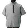KF96030 空調風神服 チタン加工半袖ブルゾン(服のみ)(KF96030) サンエス 71628640