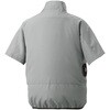 KF96030 空調風神服 チタン加工半袖ブルゾン(服のみ)(KF96030) サンエス 71628640