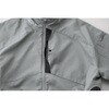KF96030 空調風神服 チタン加工半袖ブルゾン(服のみ)(KF96030) サンエス 71628640