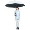 OP-1220 アウトドア観戦用パラソル 晴雨兼用 一級遮光 ワイド130cm YAMAZEN(山善) 71638205
