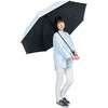 OP-1220 アウトドア観戦用パラソル 晴雨兼用 一級遮光 ワイド130cm YAMAZEN(山善) 71638205