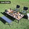 BBT-1880(BDW) BBQホリデーテーブル YAMAZEN(山善) 71638230