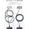 MS-CC5PSS20GY USB-C ケーブル PD100W USB Type-C to Type-C 2m 急速充電 シリコン 柔らかく絡まりにくい エレコム 71638625
