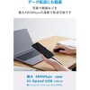 U2C-CCLY05NBK USB-C ケーブル L字コネクタ PD60W 急速充電 柔らかく取り回しやすい USB2.0 480Mbps エレコム 71638650