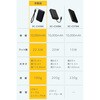 EC-C45BK モバイルバッテリー 10000mAh 小型 軽量 22.5W充電 3ポート(Type-C×2/USB-A) ケーブルストラップ付 エレコム 71638887