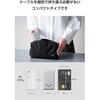 EC-C53LWF 巻取り式USB-Cケーブル一体型 モバイルバッテリー 10000mAh 最大22.5W PD/PPS対応 USB-C/USB-Aポート エレコム 71638930