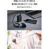 EC-C54LWF 巻取り式USB-Cケーブル一体型 モバイルバッテリー 10000mAh 45W PD/PPS対応 USB-C/USB-Aポート パススルー エレコム 71638948