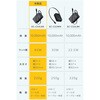 EC-C54LWF 巻取り式USB-Cケーブル一体型 モバイルバッテリー 10000mAh 45W PD/PPS対応 USB-C/USB-Aポート パススルー エレコム 71638948